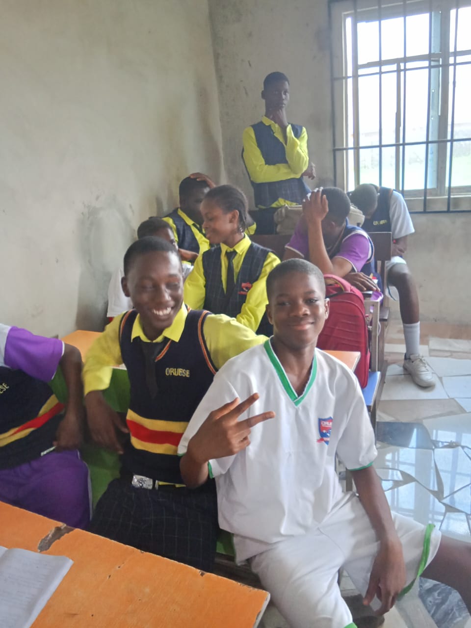 Students coding at Victrish Academy